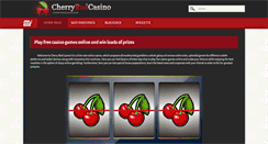 Desktop Screenshot of cherryredcasino.com